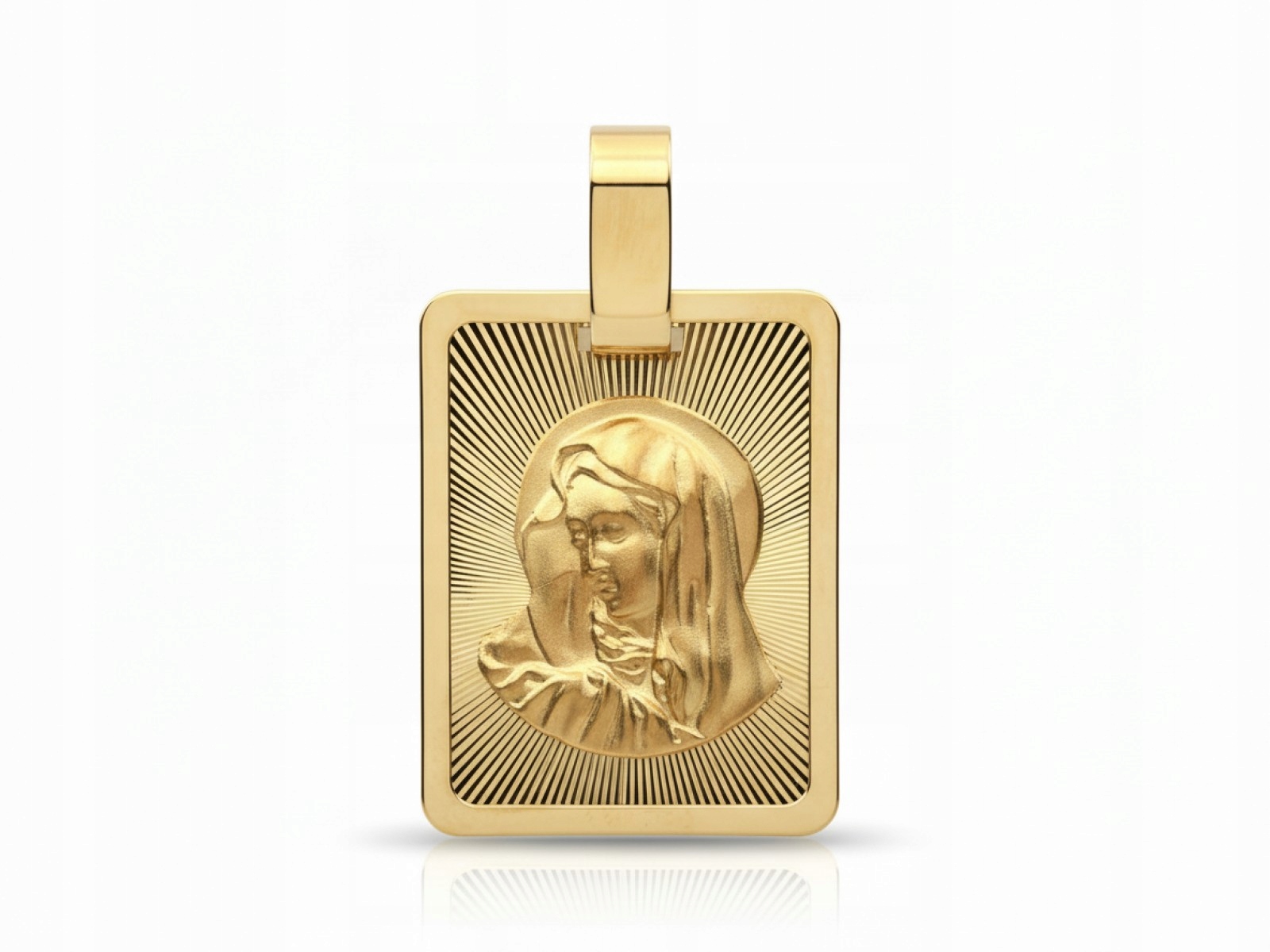 Přívěsek ze zlata 585 s proužkem 14 karátů 14k
