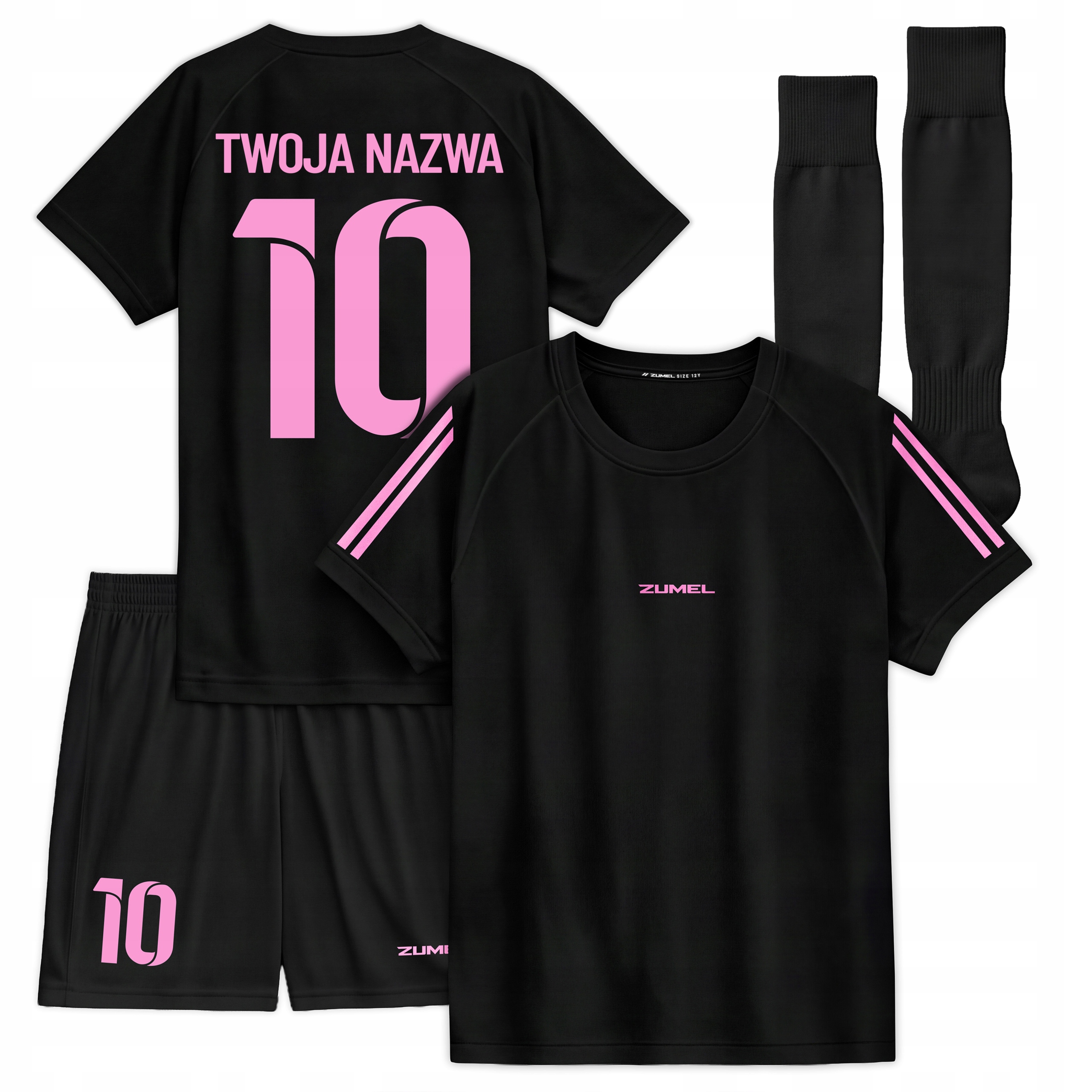 Fotbalové oblečení pro dívku s vlastním potiskem 122-128