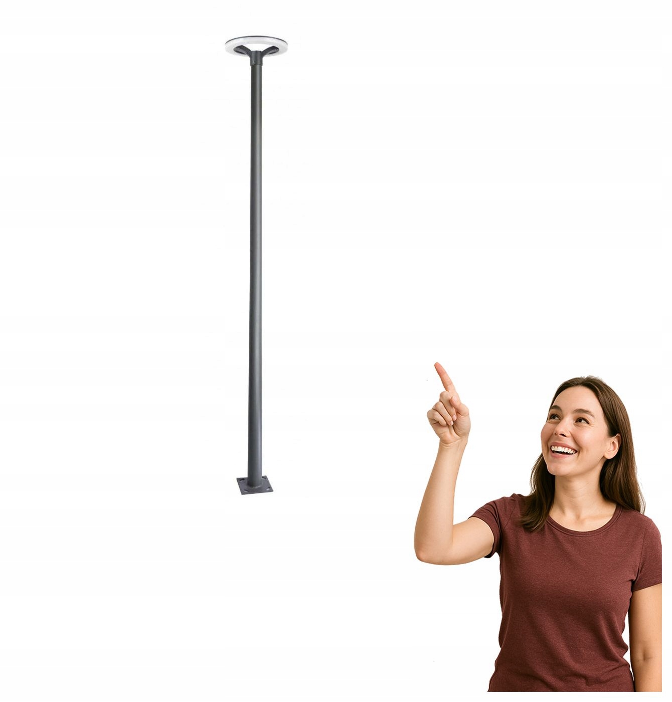 Lampa masztowa zewnętrzna Ster STR-2500 Suma