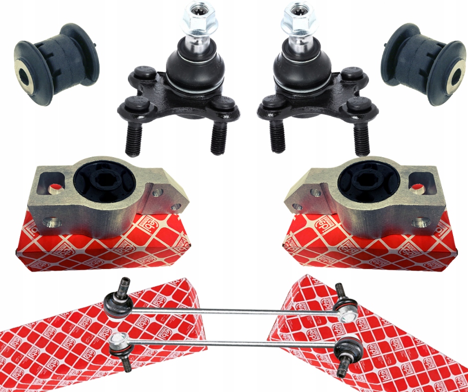 ZESTAW TULEJE SWORZNIE GOLF V VI A3 8P1 OCTAVIA II