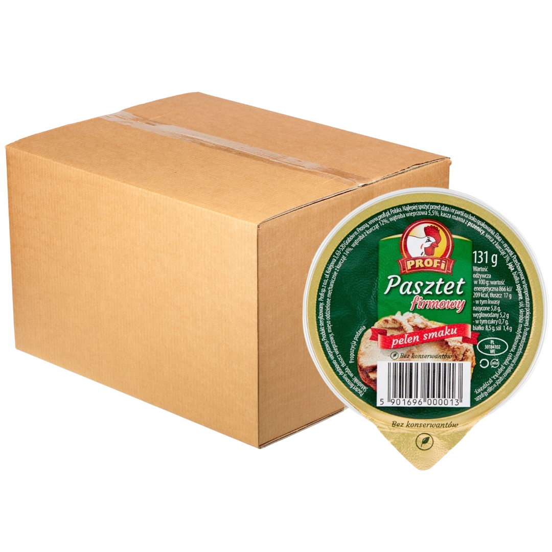 Levně Paštika Profi Company 131 g x 24 kusů