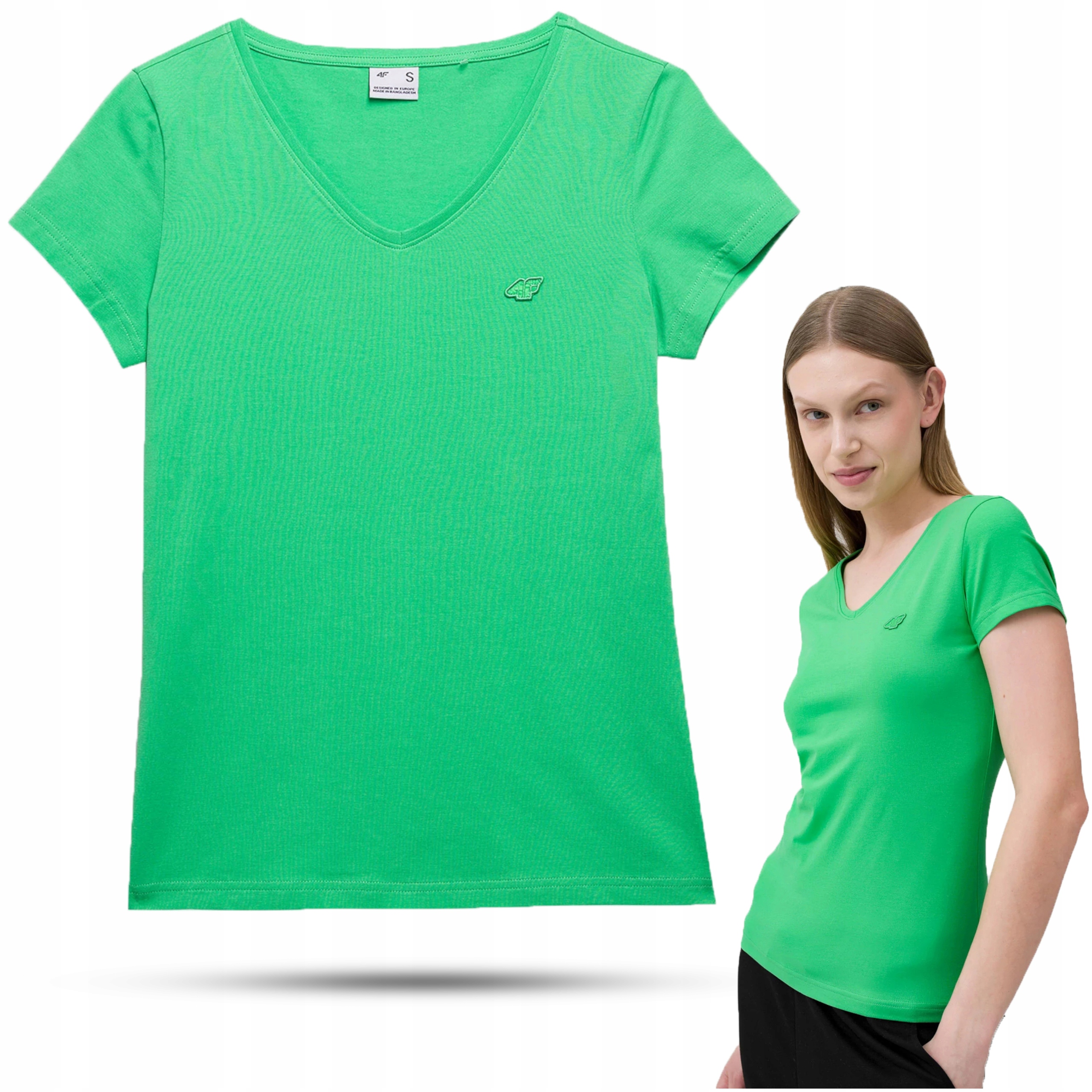 

Koszulka Damska 4F T-shirt Bawełniana Sportowa M