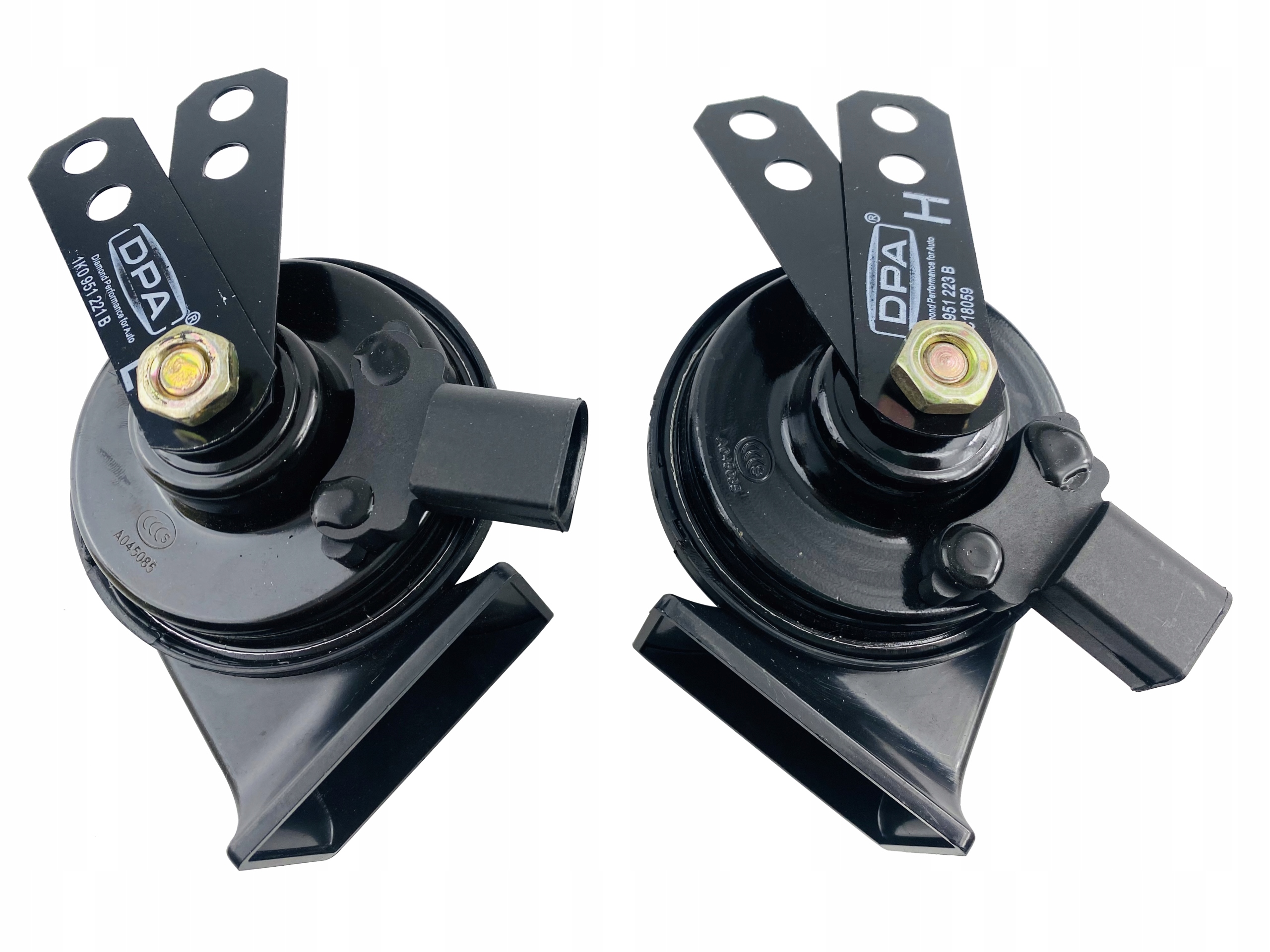 ZESTAW SYGNAŁ KLAKSON DŹWIĘKOWY VW SEAT SKODA AUDI Numer katalogowy części 1K0951223B