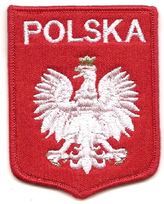

Godło Polski orzeł naszywka haft aplikacja termoPL