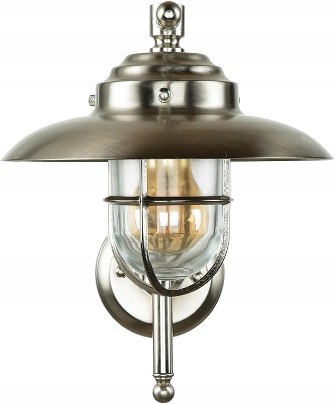 Vonkajšia nástenná lampa Kava mosadzná IP43 vodotesná