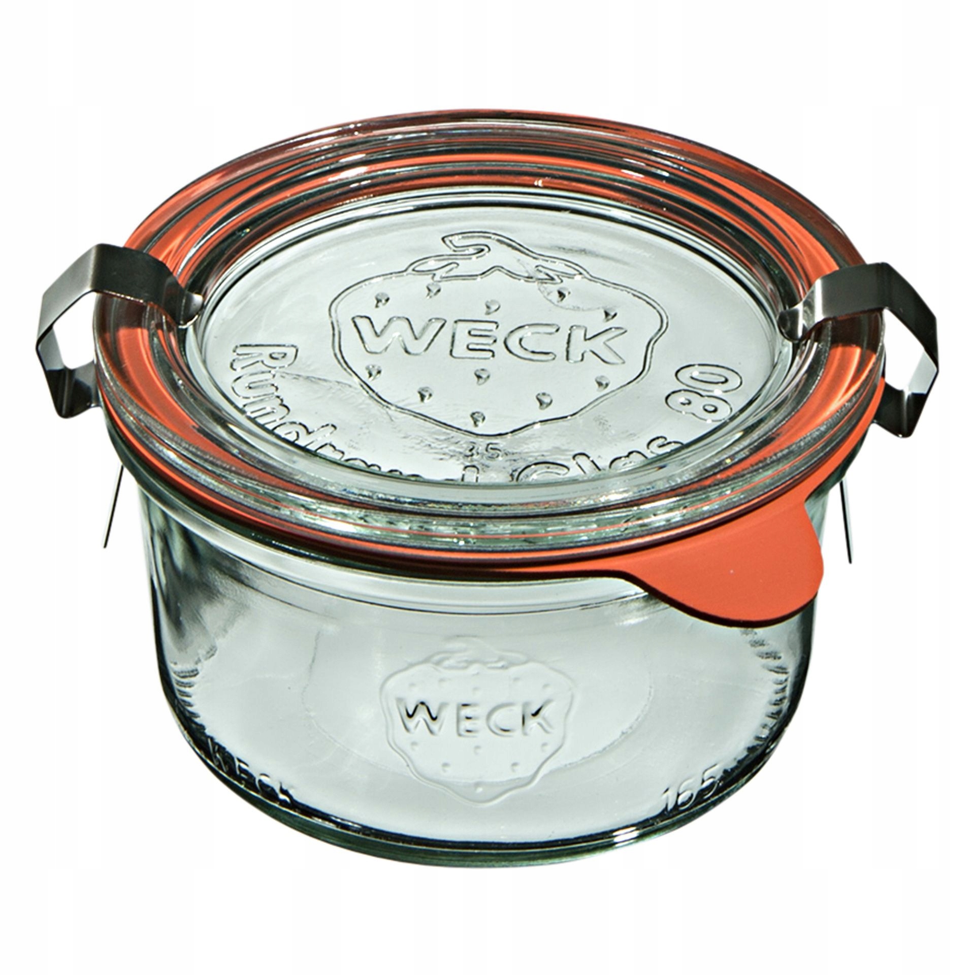 Weck sklenice s víčkem na domácí sklenice 165 Ml 12 Ks
