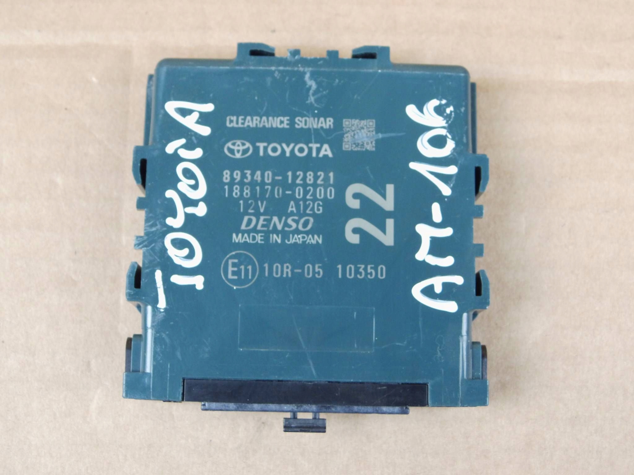 Toyota Corolla E21 modulo sonar Centralina 89340-12821