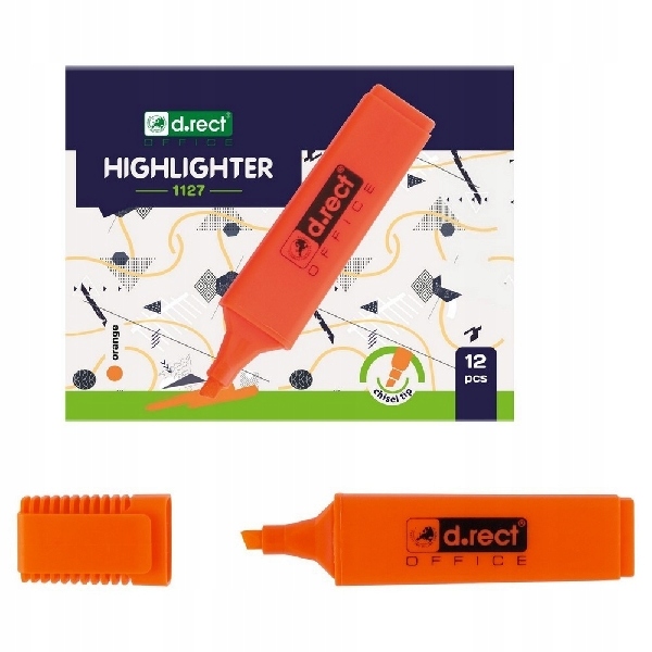 

Zakreślacz D.rect Office 1127 pomarańczowy