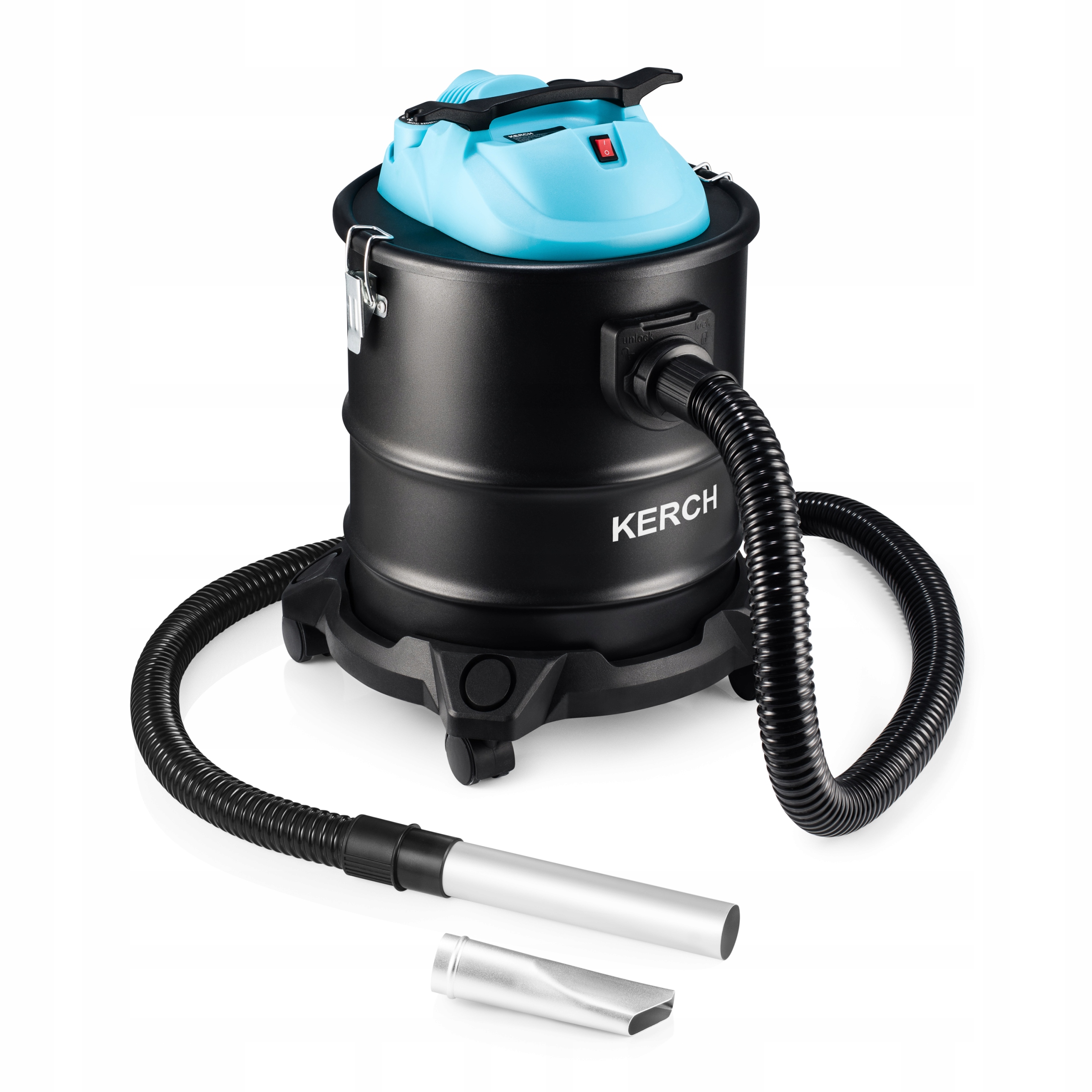 ODKURZACZ ŻAROODPORNY PRZEMYSŁOWY POPIOŁU KOMINKA KERCH TAJFUN OTRZĄSACZ Marka Kerch