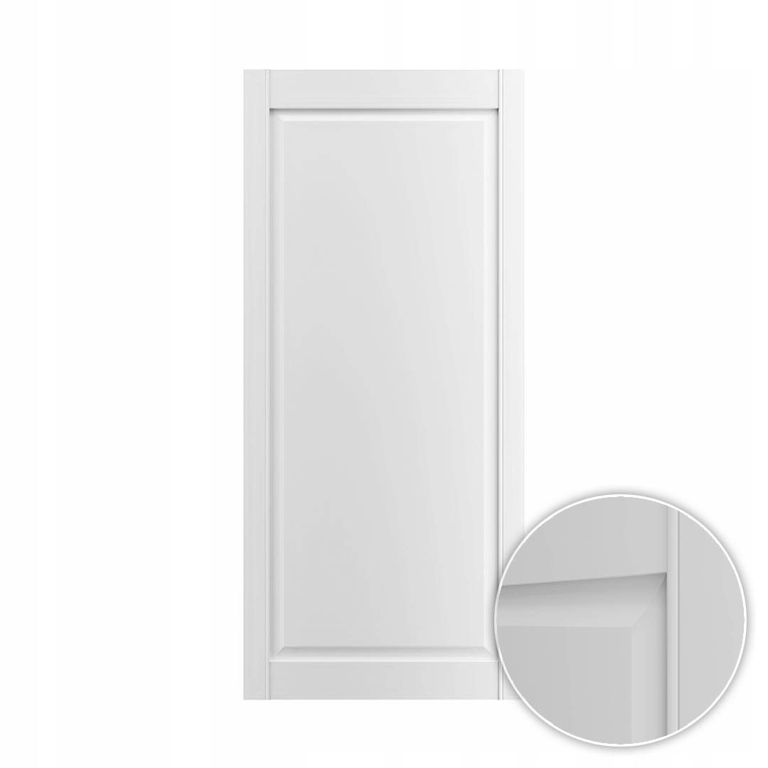 Drzwi kasetonowe białe 44,4 x 99,3