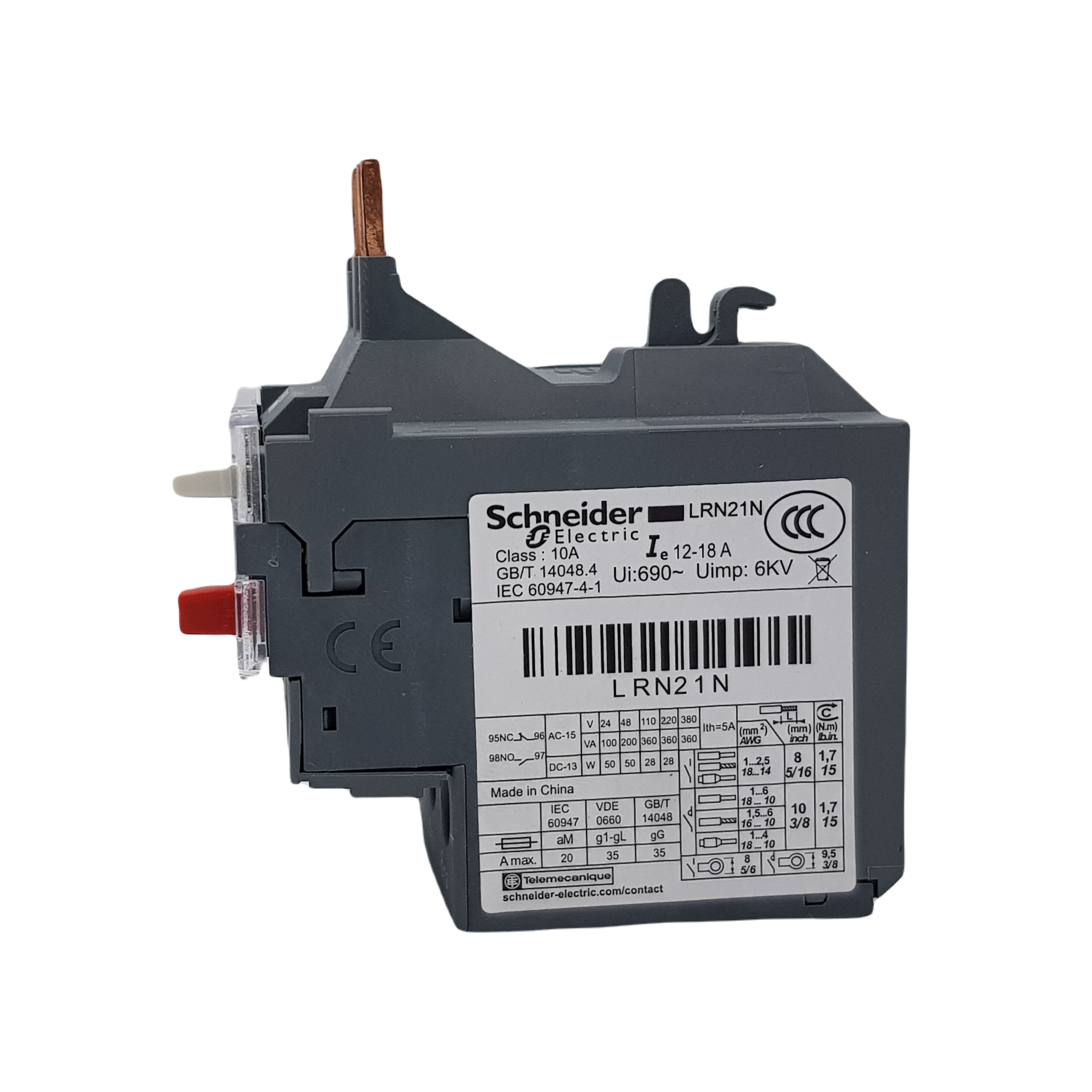 0201050020 - Тепловой выключатель LRN21N