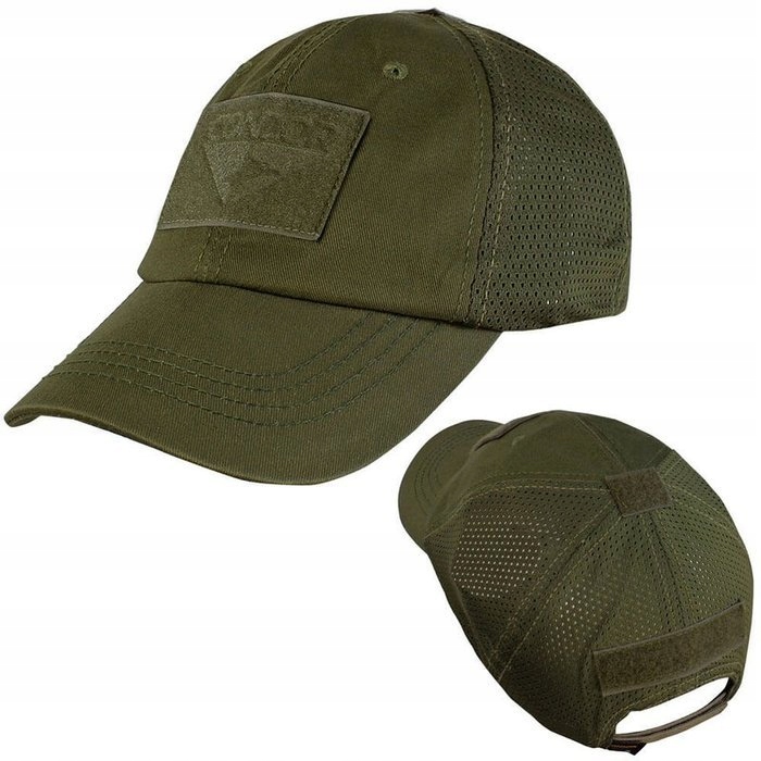 

Czapka Taktyczna z Daszkiem Mesh Condor Oliv