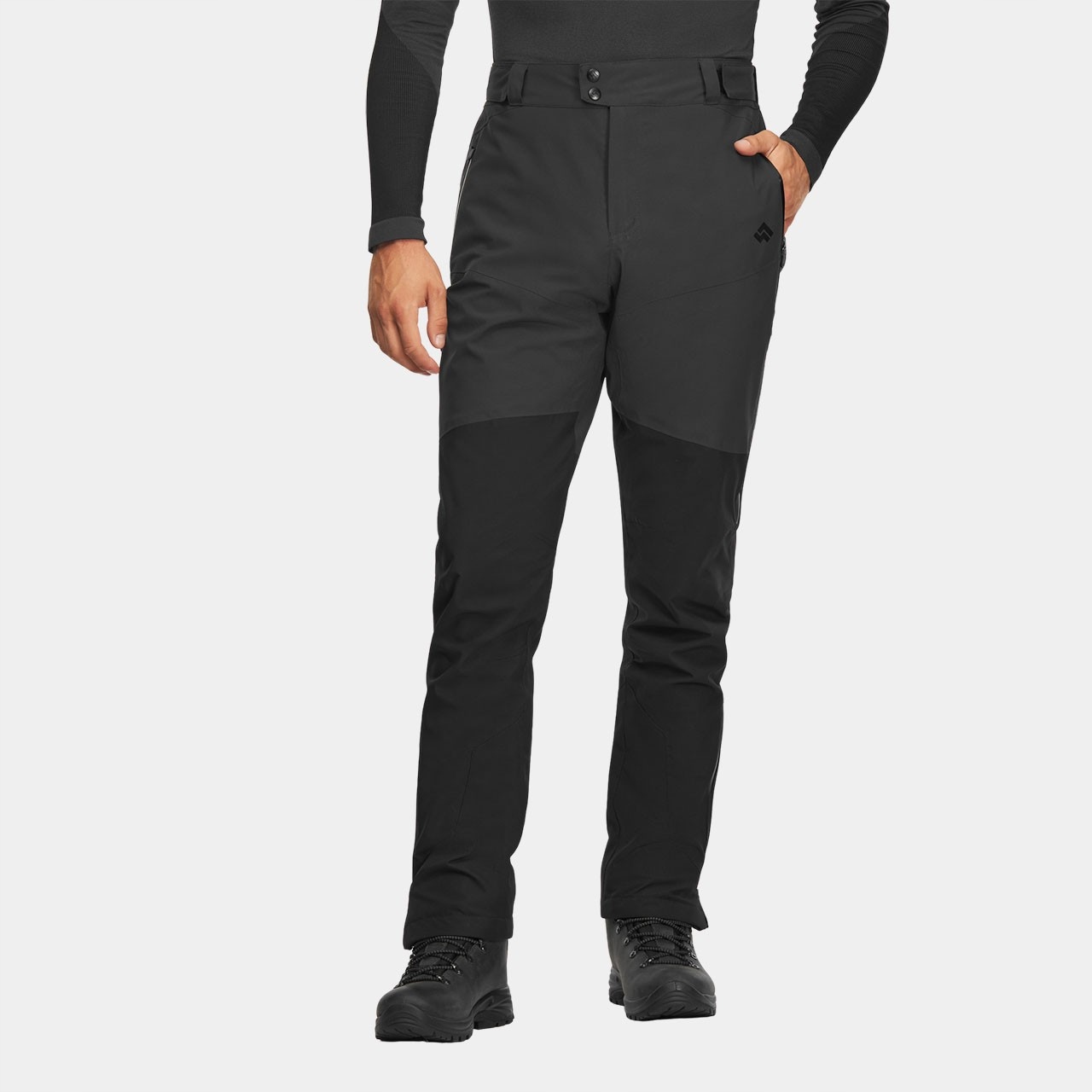 Spodnie trekkingowe męskie Alpinus Pro Gomtu czarne NQ11692