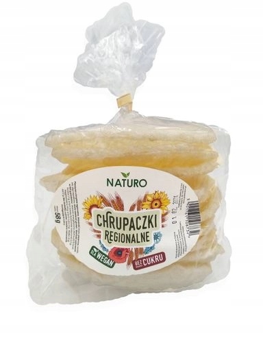 9 x Naturo regionální křupky bez cukru 58 g