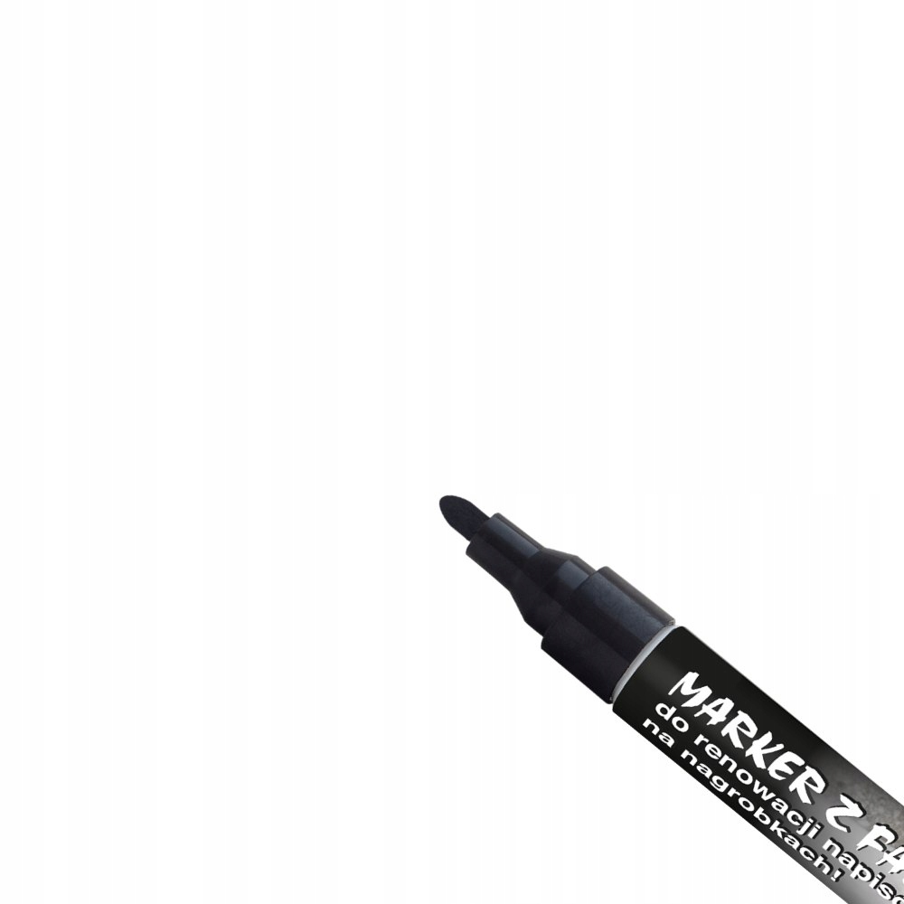 MARKER Z FARBĄ DO RENOWACJI NAGROBKÓW Czarny 5szt Kod producenta TO-448