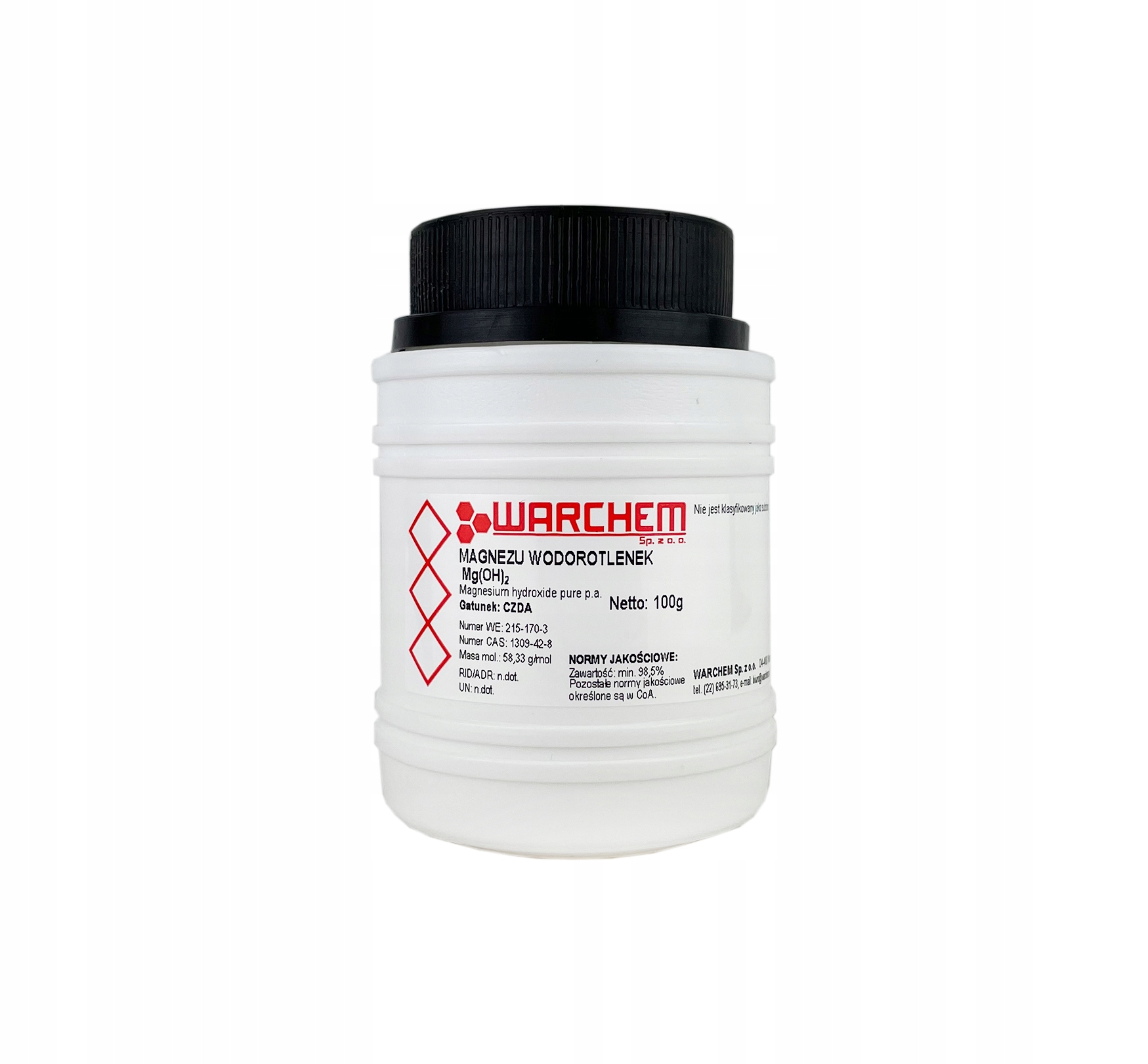 

Wodorotlenek Magnezu Czda 100g
