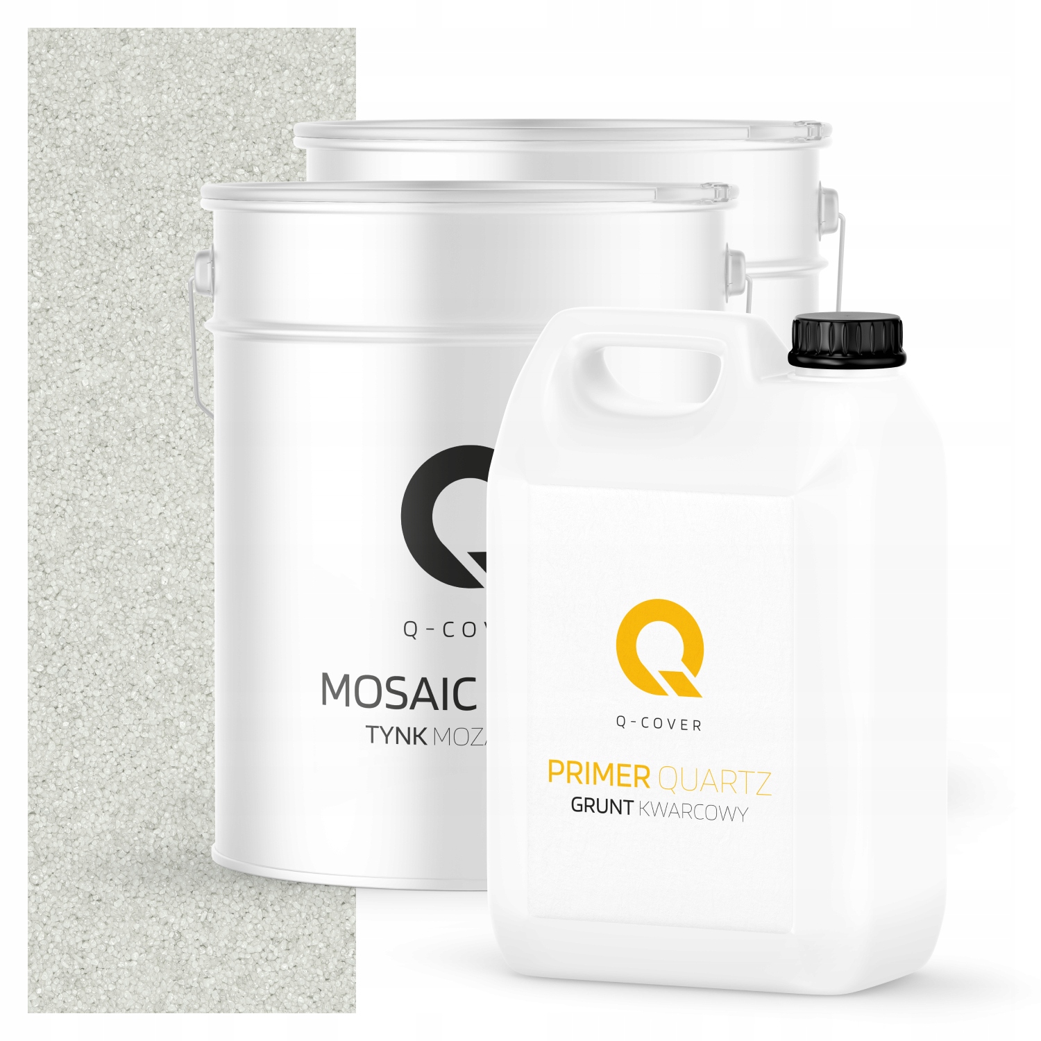 Mozaiková Omietka Biela M01 Živicová Vonkajšia Ozdobná 2x 12,5KG Pôda