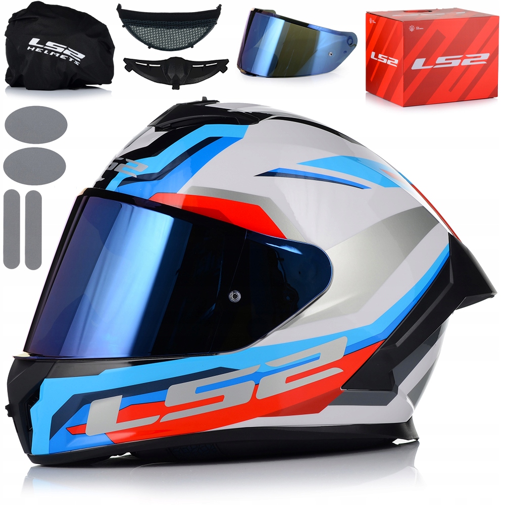 Motocyklová Prilba LS2 FF820 Rapid III System Pinlock Ecer 22.06 2x Sklo