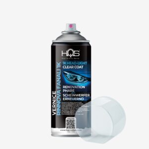 Lakier bezbarwny 1k do reflektorów 400ml Hqs
