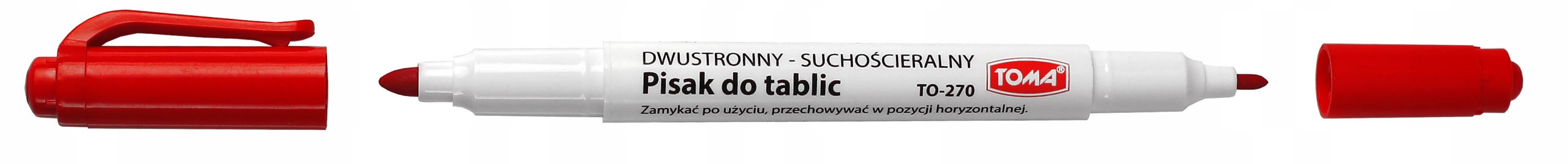MARKERY SUCHOŚCIERALNE CIENKIE DWUSTRONNE 4szt Kod producenta TO-270