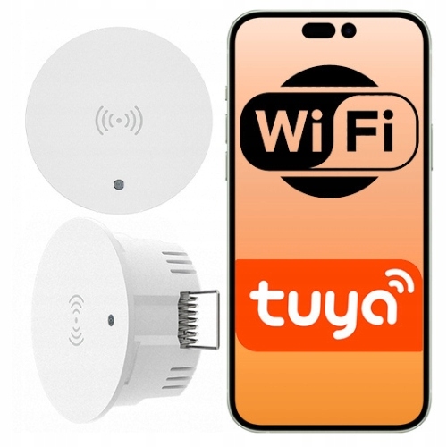 Snímač přítomnosti s detekcí pohybu pod omítku, WiFi Tuya