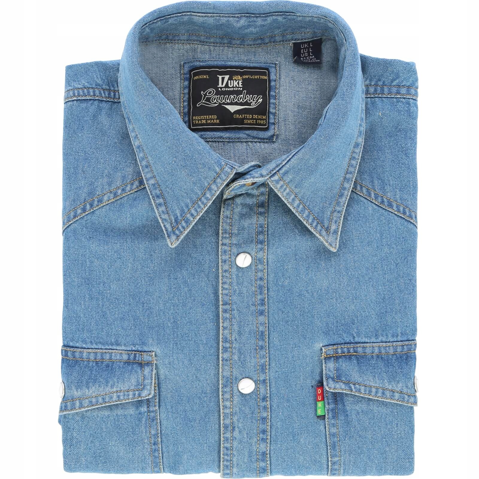 

Gruba koszula jeansowa Duke Blue rozmiar 2XL