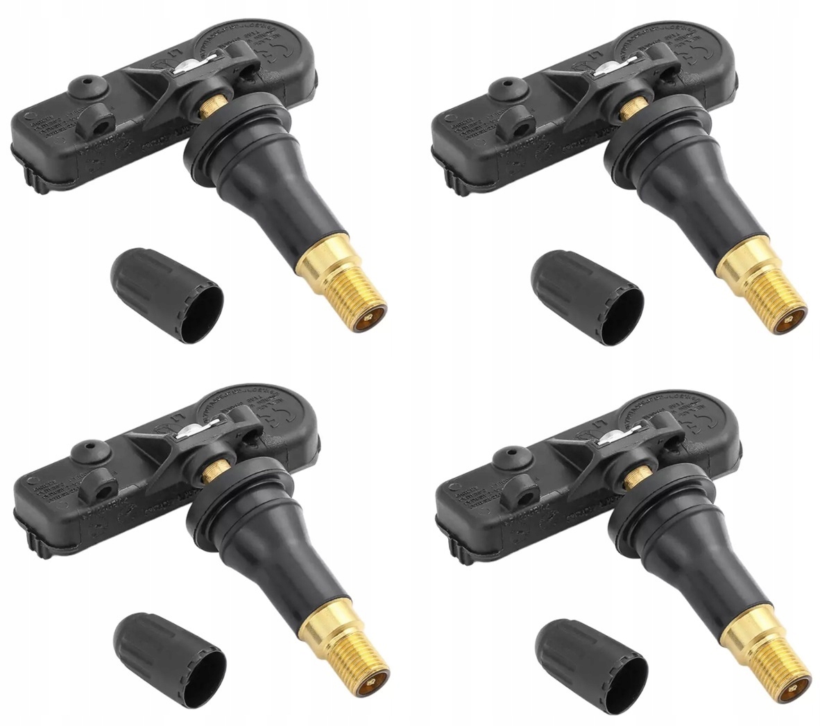 Snímač tlaku v pneumatikách Tpms Jeep Chrysler Dodge 4ks