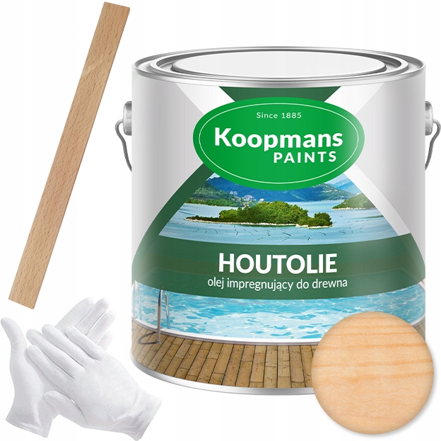 Olej do drewna Koopmans Houtolie 5l bezbarwny Uv