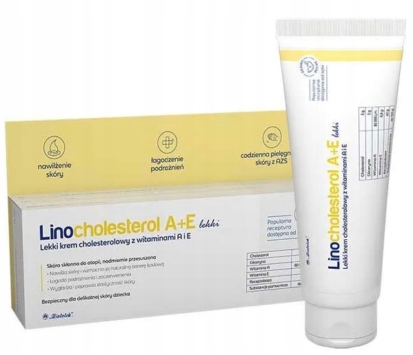 LINOCHOLESTEROL A+E Krem cholesterolowy atopia 80g