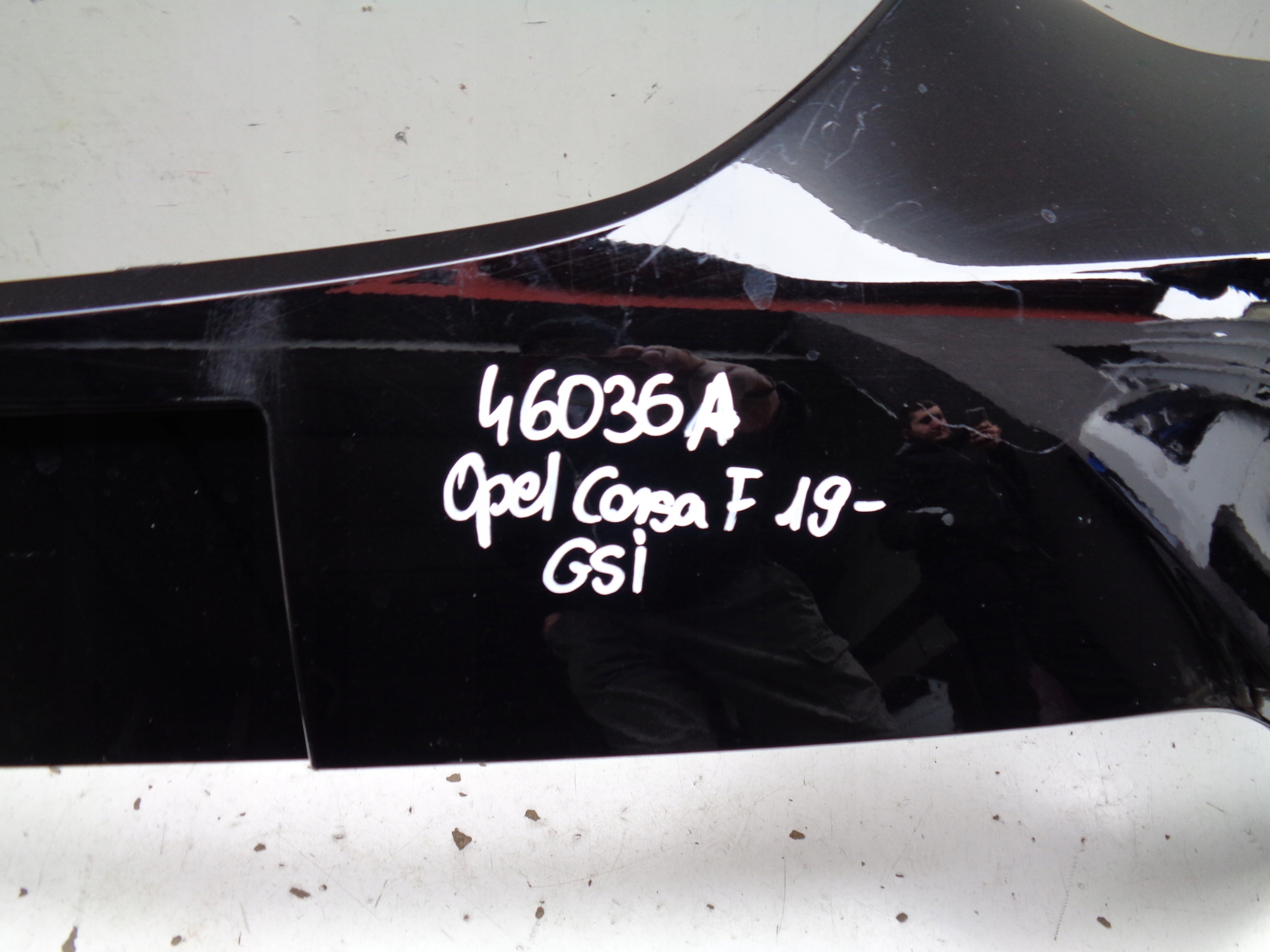 new front bumper OPEL CORSA F 19- GSI NR 46036A