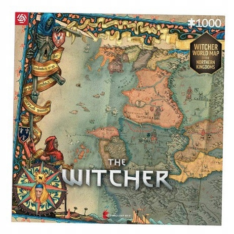 Puzzle 1000 Wiedźmin: The Nothern Kingdoms