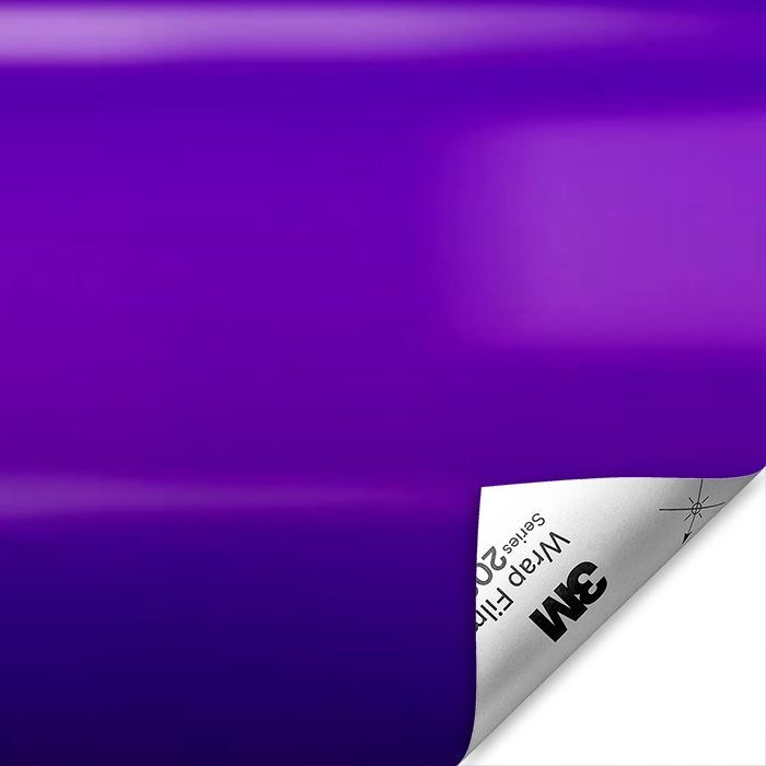 3M 2080 Fólie pro změnu barvy automobilu 50x152 GP258 Plum Explosion