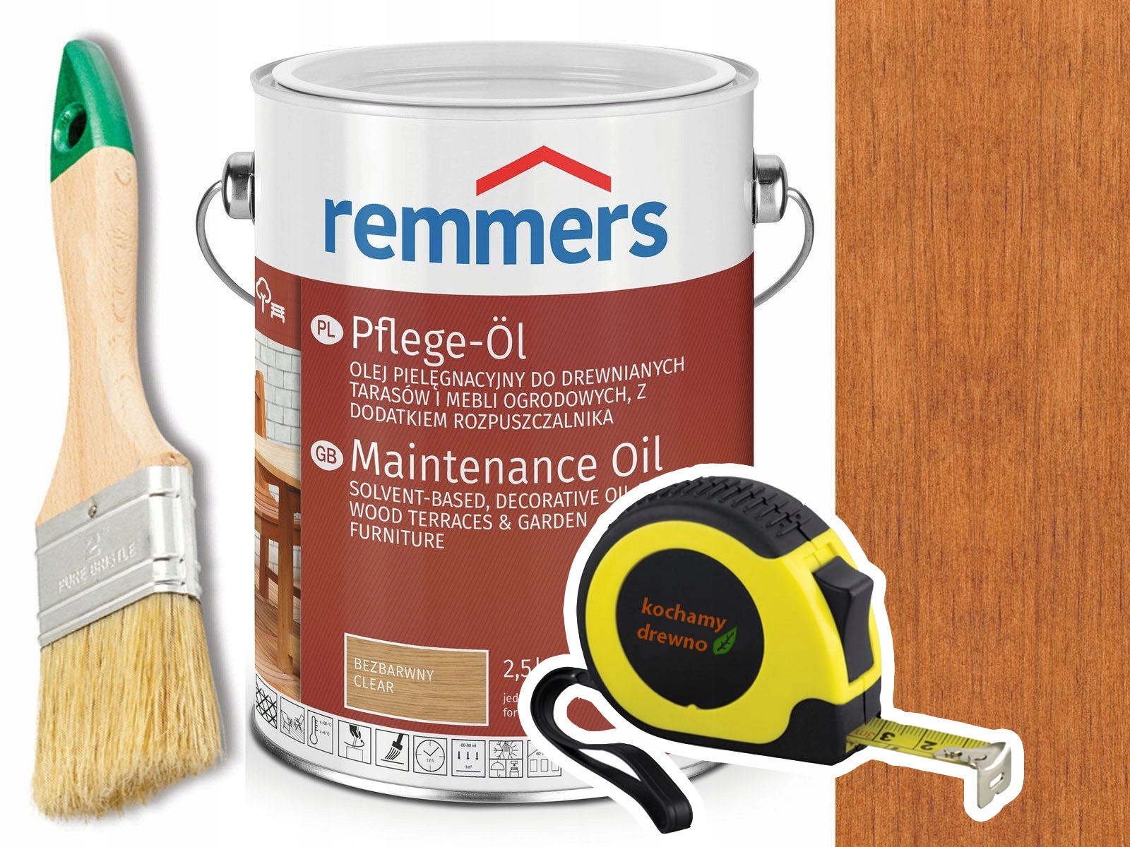 

Remmers Pflege-Ol Olej do Drewna Teak 2,5 L
