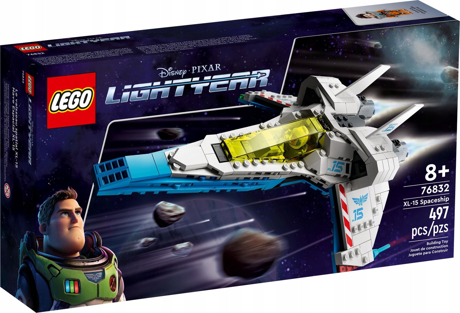 stavebnice Lego Disney 76832 Loď XL-15