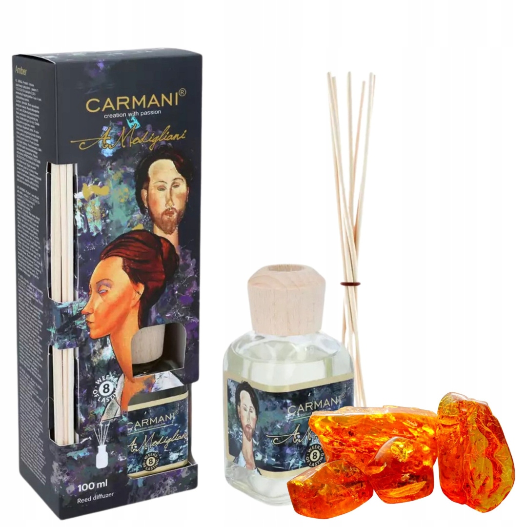 Dyfuzor zapachowy do domu subtelny wyrafinowany zapach Modigliani Bursztyn Stan opakowania oryginalne