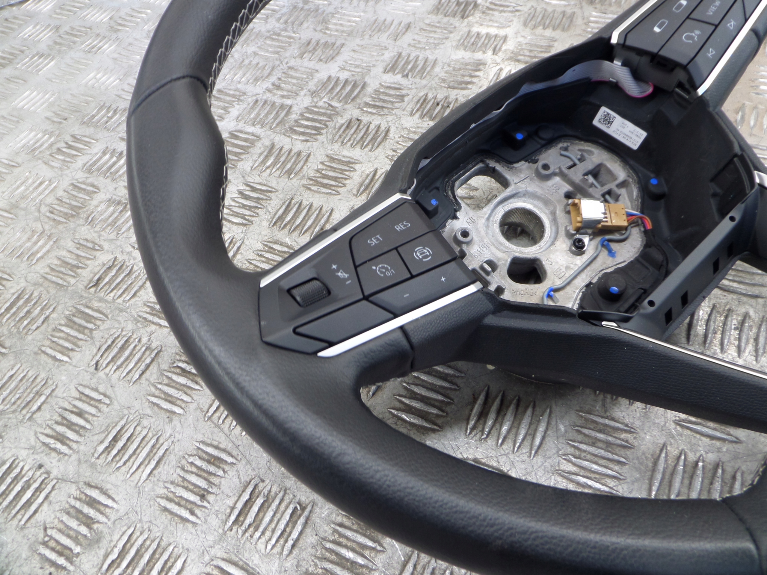 steering wheel, 5FA419091B leather black Cupra Seat