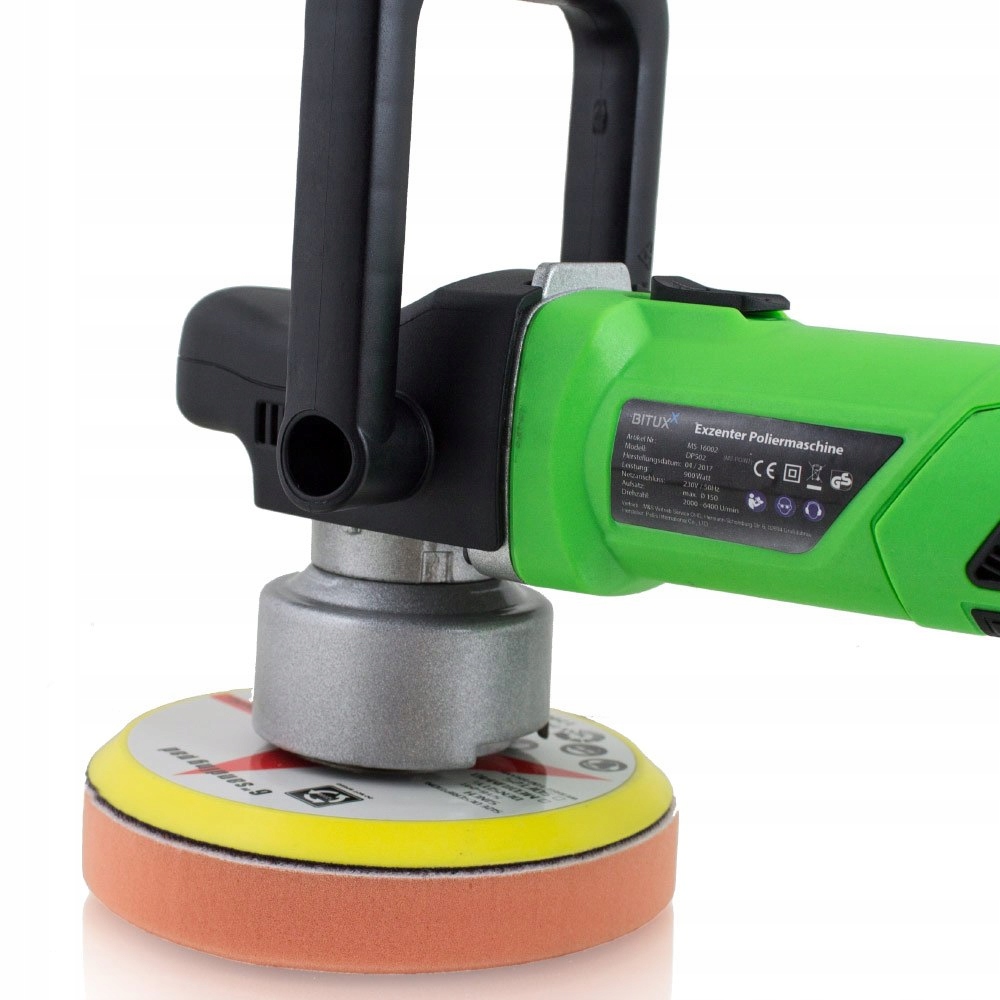 Polerka do samochodu 900W z zestawem akcesorii profesjonalna do lakieru Marka Bituxx