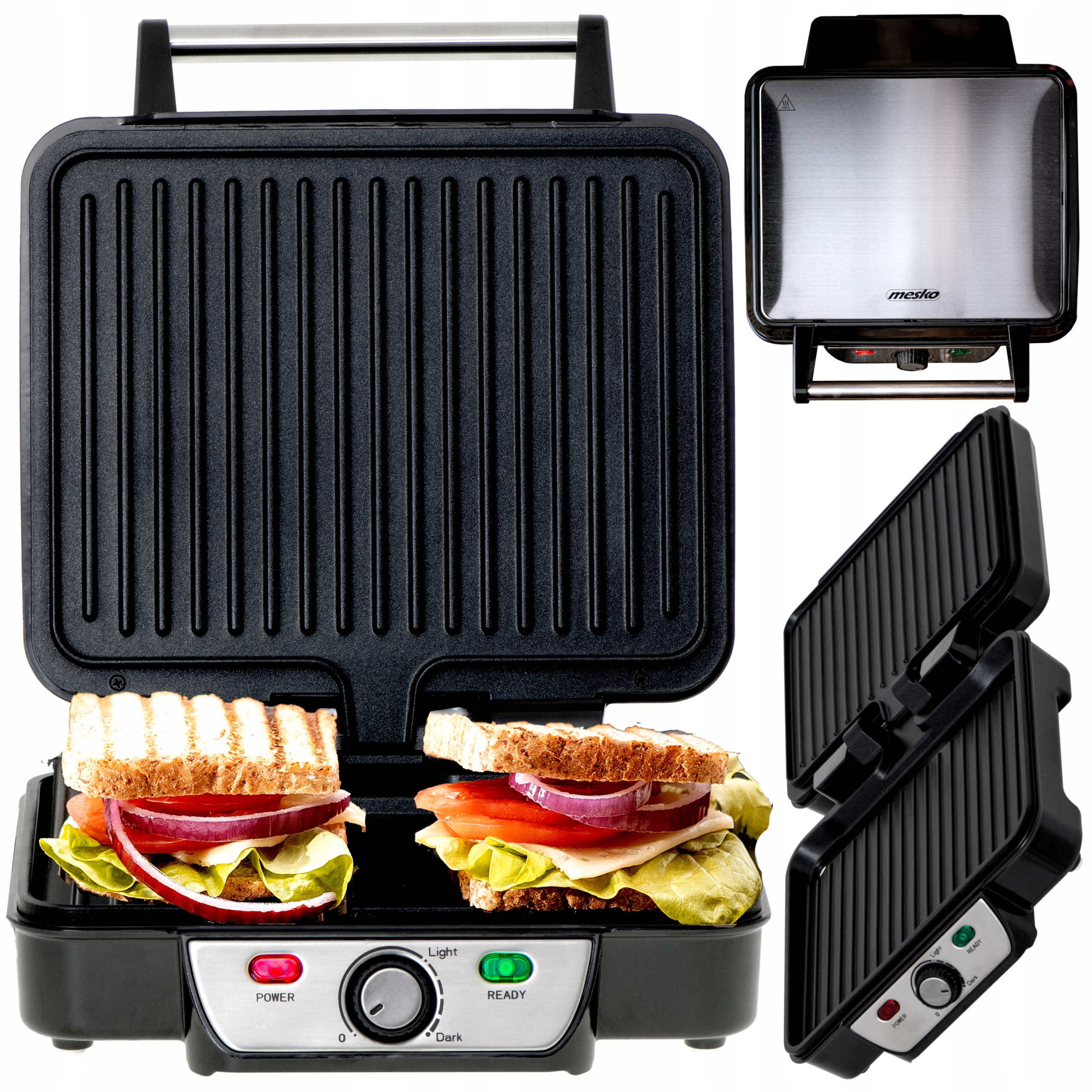 

Grill Elektryczny Rozkładany XXL Opiekacz 2500W