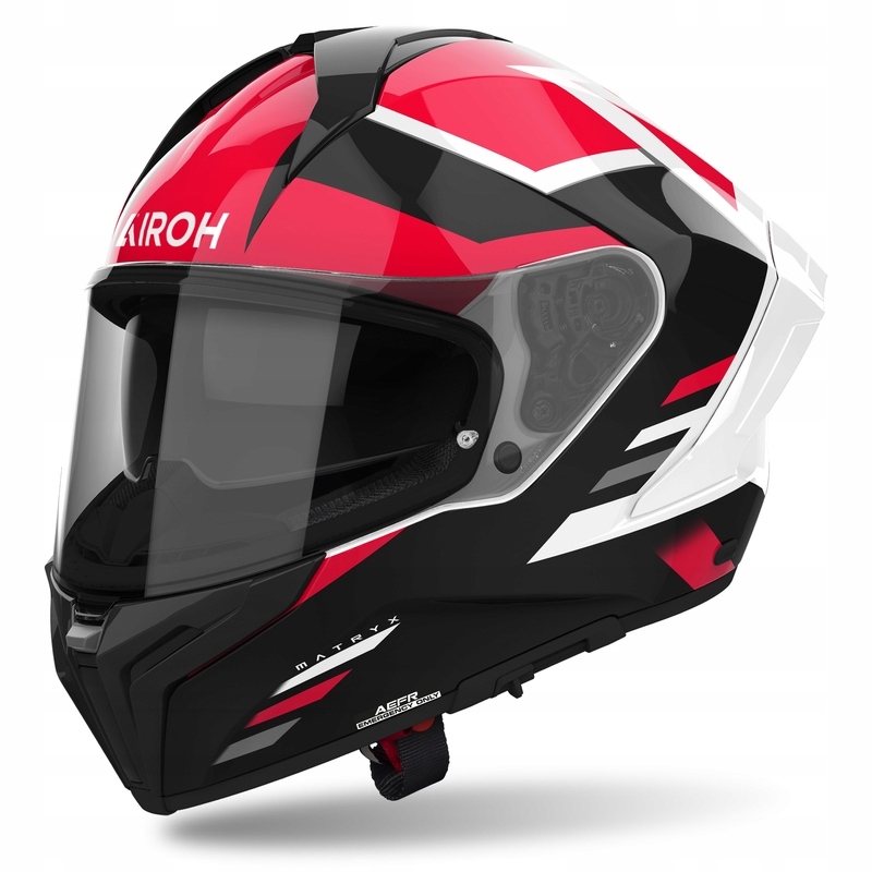 Motocyklová Prilba Airoh Matryx Thron Red Gloss (L)