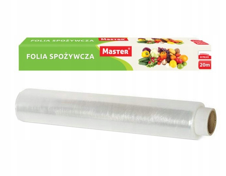 FOLIA SPOŻYWCZA GRUBA MOCNA MASTER 20m EAN (GTIN) 5907732919608
