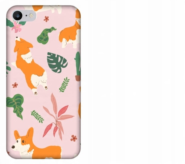 

Etui pokrowiec iPhone 7 Corgi pies