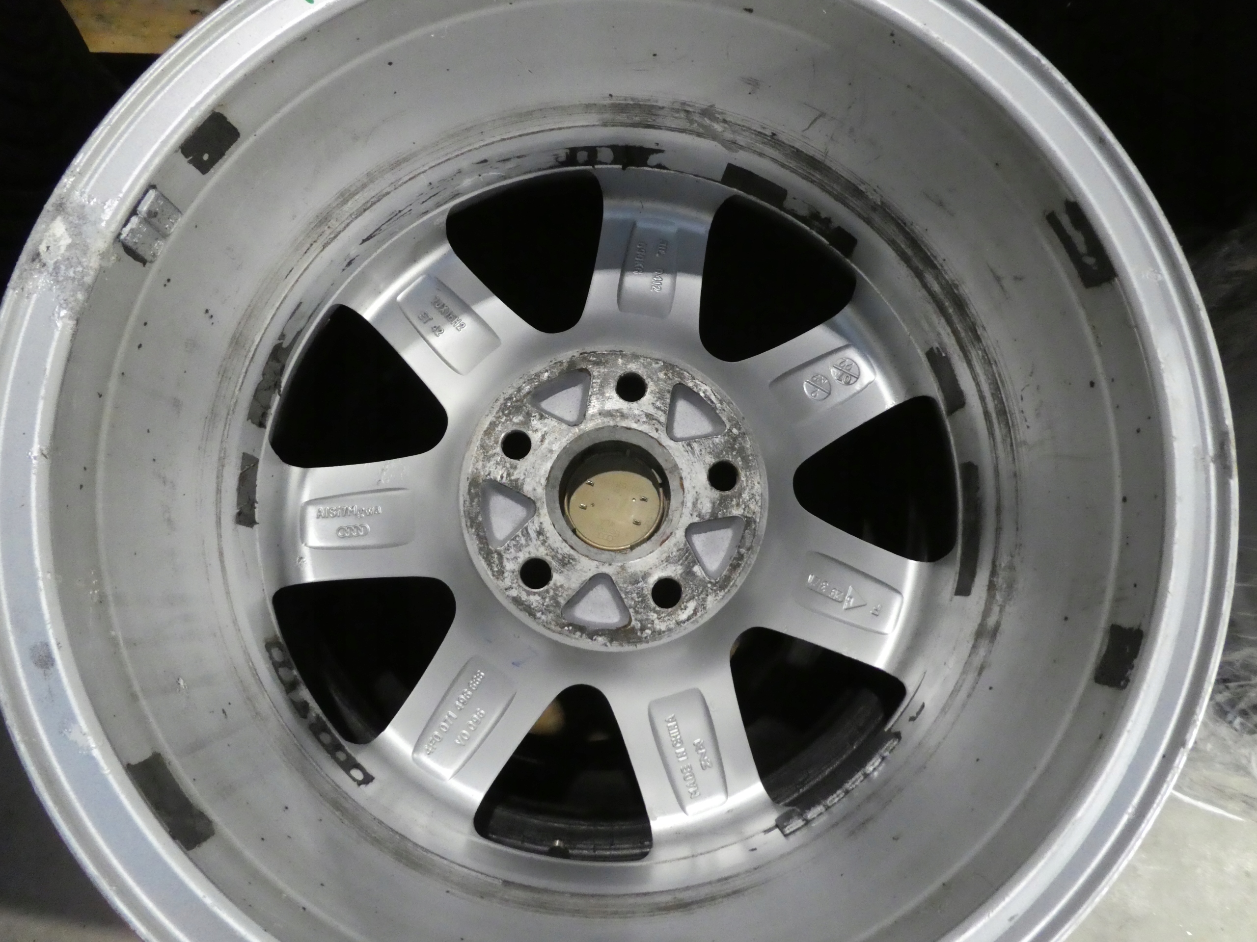1X disk hliníkový disk AUDI 4F0071496