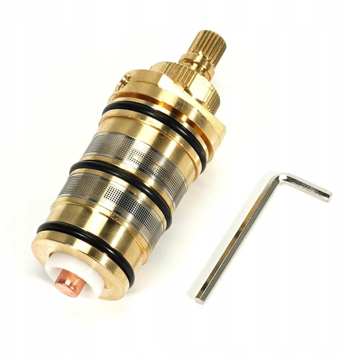 Głowica termostatyczna mosiężna do prysznica i wanny