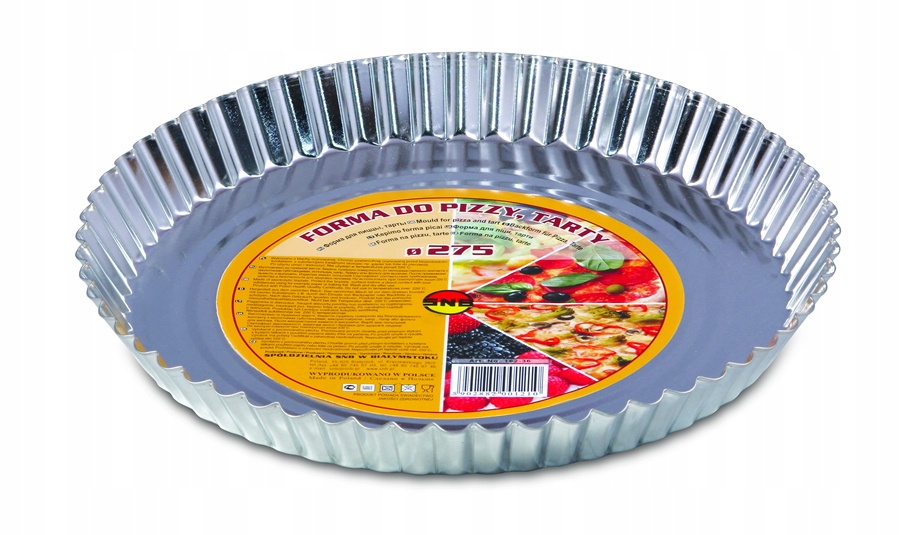 

Blacha Forma Do Pieczenia Pizzy Tarty 27,5 Srebrna