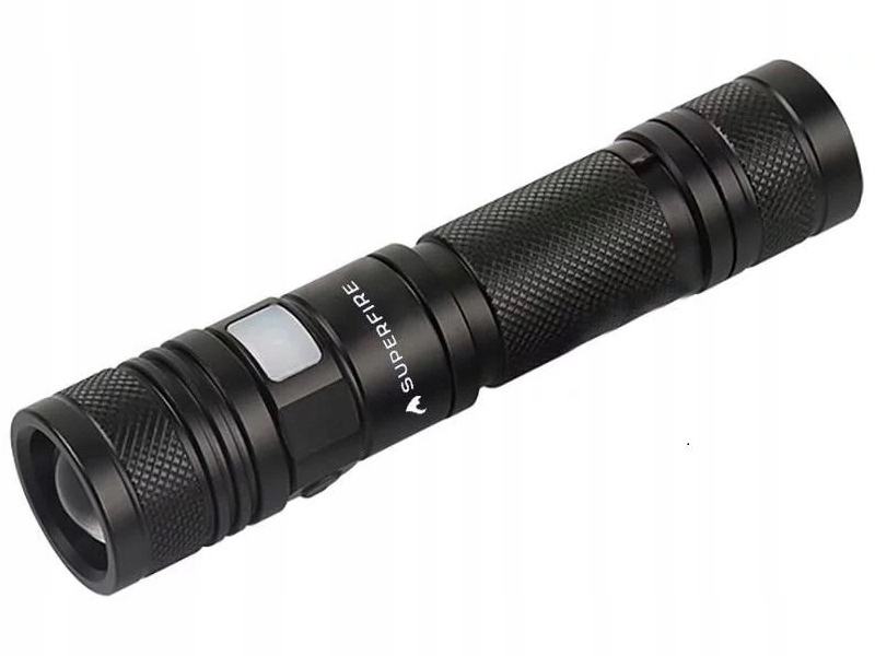 Latarka Superfire A2 Led tradycyjna czarna