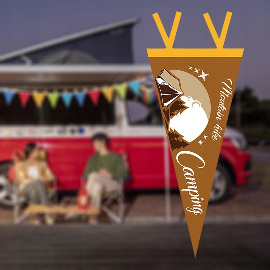 Outdoor Pennant Triangle Backpacking Szerokość produktu 20 cm