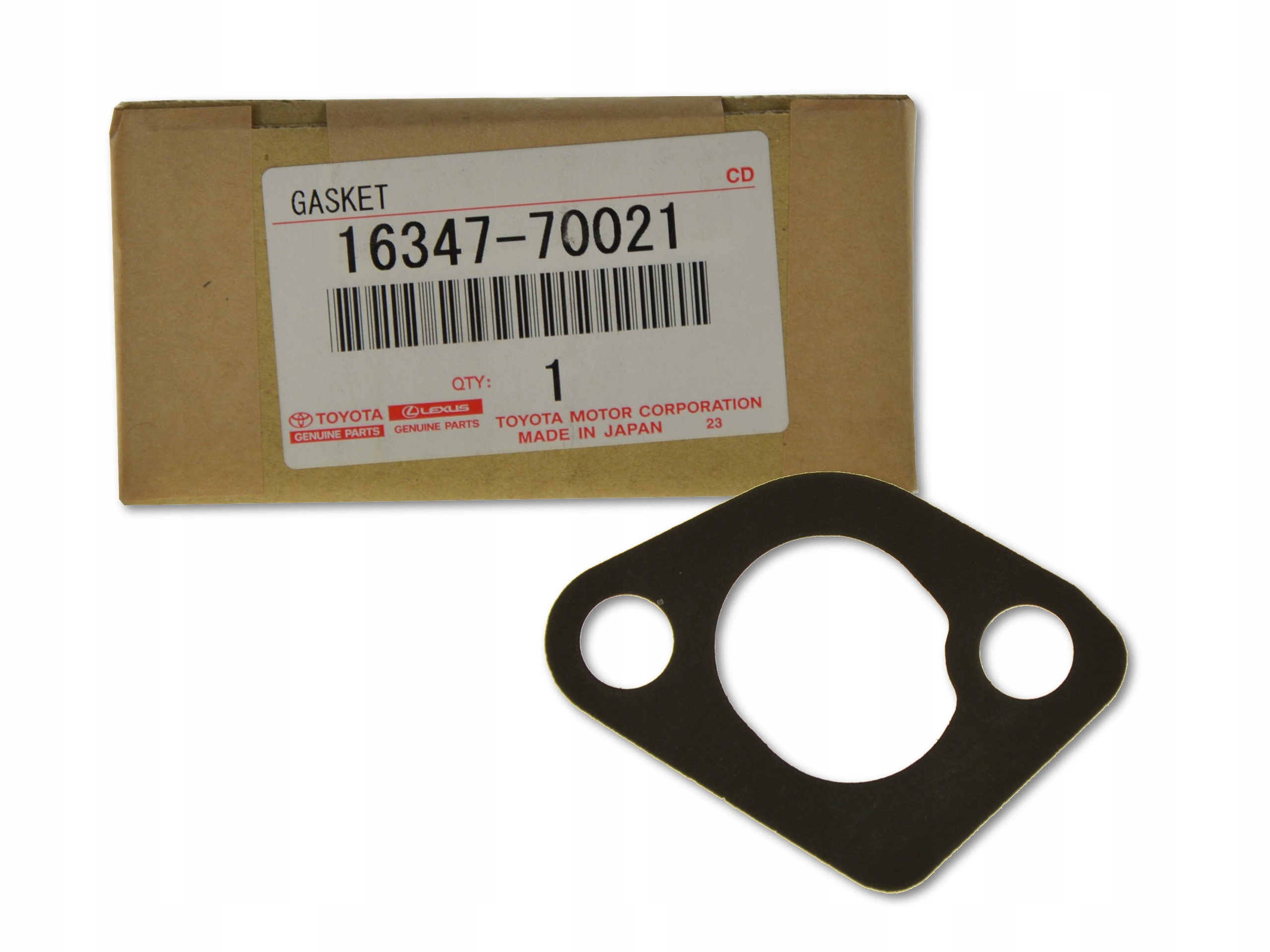 Oryginalna uszczelka króćca pompy wody 16347-70021 TOYOTA Altezza Lexus