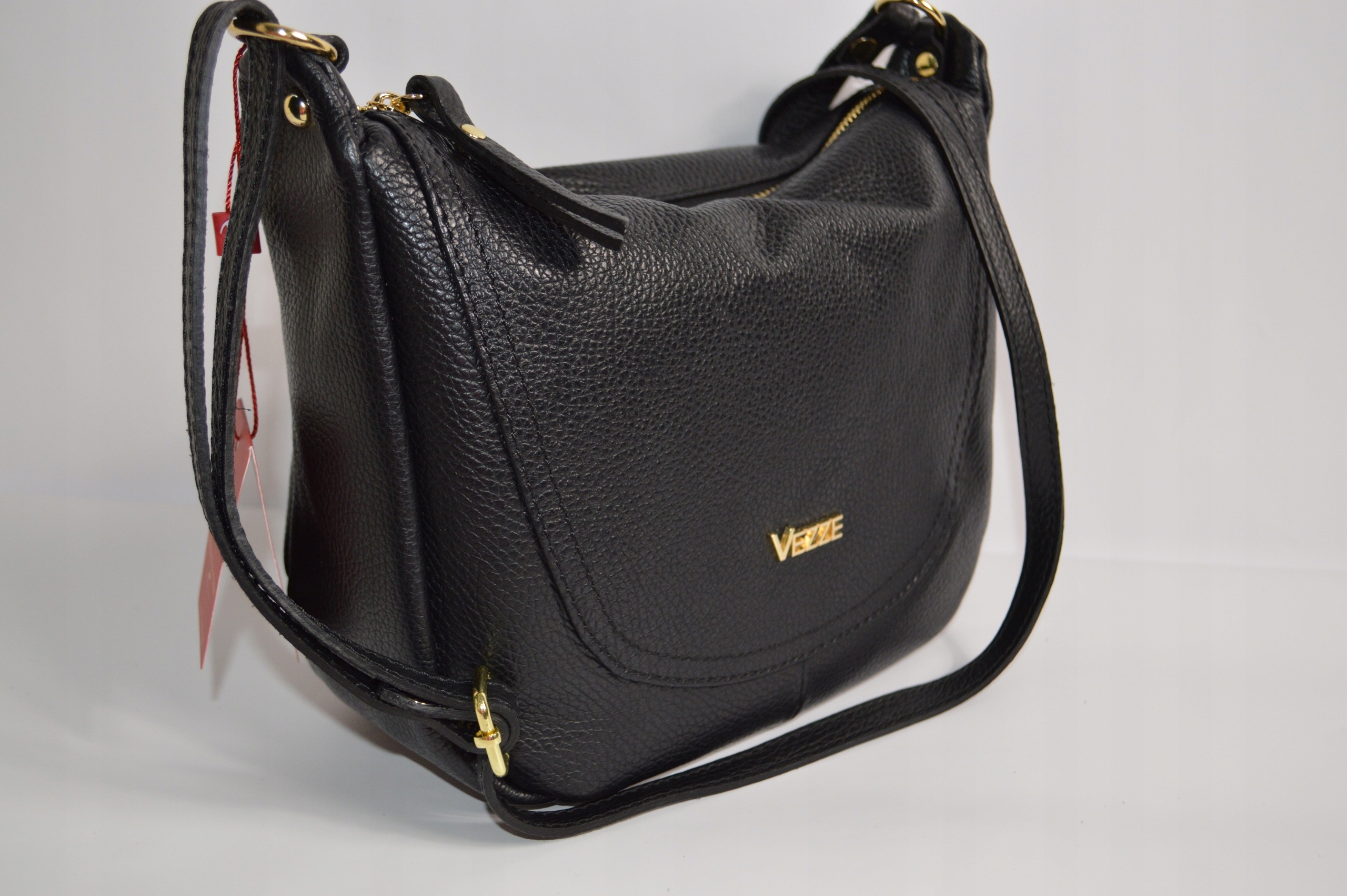 TOREBKA DAMSKA SKÓRA NATURALNA Listonoszka VEZZE Stan opakowania oryginalne