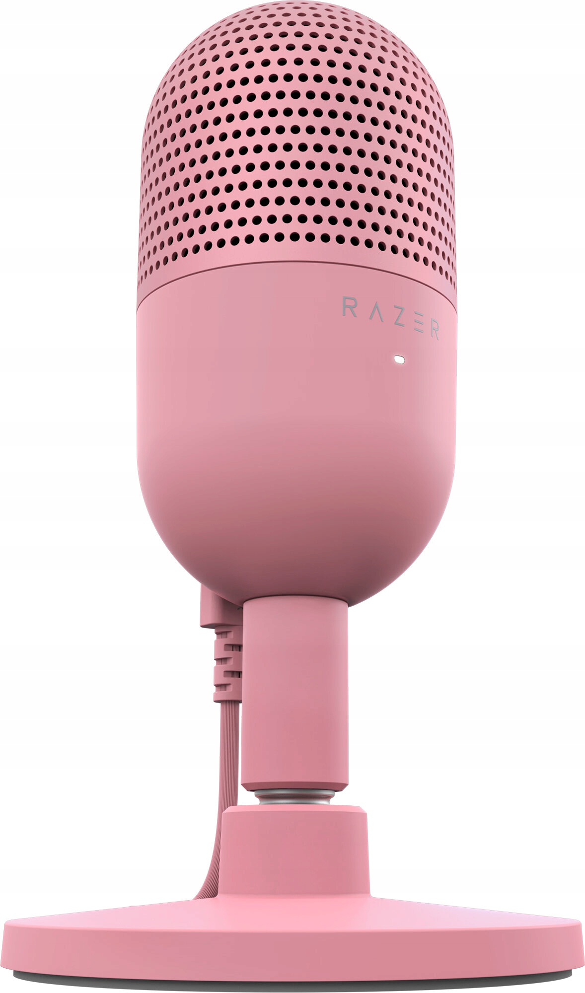 RAZER Mikrofon Gamingowy Seiren V3 Mini, Quartz Pink — 6