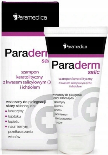 

Paraderm Salic Szampon Łuszczyca Łupież 150 g